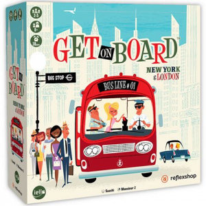 Asmodee Get on board New York és Londn társasjáték (IEGOBRS)