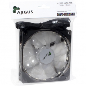 Inter-Tech Argus L-12025 Aura RGB ház hűtő ventilátor 12cm (88885454)