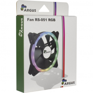 Inter-Tech Argus RS-051 RGB h&aacute;z hűtő ventil&aacute;tor 12cm (88885508)