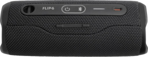 JBL Flip 6 Bluetooth hangszóró fekete (JBLFLIP6BLKEU)