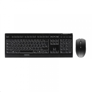 Cherry B.Unlimited 3.0 vezeték nélküli német billentyűzet + egér fekete (JD-0410DE-2)