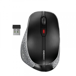 Cherry DW 9500 SLIM vezeték nélküli német billentyűzet + egér fekete-szürke (JD-9500DE-2)
