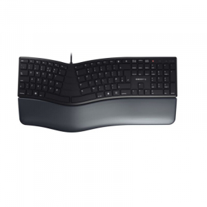Cherry KC 4500 ERGO sv&aacute;jci ergonomikus billentyűzet fekete (JK-4500CH-2)