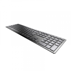 Cherry KW 9100 SLIM vezeték nélküli US EURO Symbol billentyűzet fekete (JK-9100EU-2)