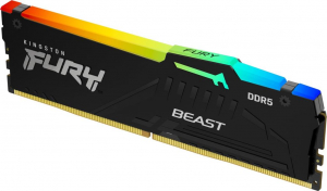 16GB 5600MHz DDR5 RAM Kingston Fury Beast RGB CL36 (KF556C36BBEA-16)