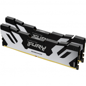 32GB 7200MHz DDR5 RAM Kingston Fury Renegade Silver (2x16GB) (KF572C38RSK2-32)