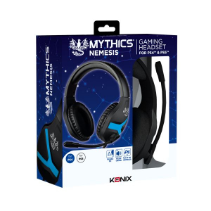 Konix Mythics Geek Girl Crystal gaming headset fekete-kék (KX-GH-NMS-P4)