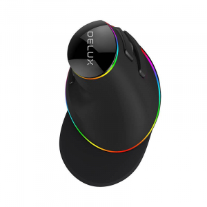 Delux M618Plus hanyattegér fekete