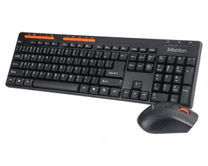 Meetion 4100 vezet&eacute;k n&eacute;lk&uuml;li billentyűzet + eg&eacute;r fekete (MT-4100)