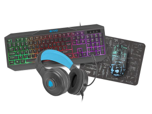 Fury Thunderstreak 3.0 magyar billentyűzet+egér+egérpad+headset csomag (NFU-1675)