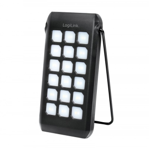 LogiLink napelemes Power Bank 10000mAh fekete (PA0273)