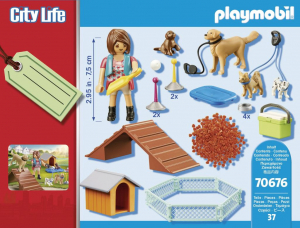Playmobil® City Life Kutyakiképzés ajándékszett (70676)