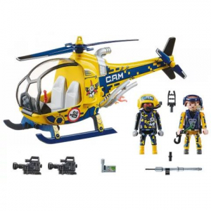 Playmobil Air Stuntshow Helikopter filmforgat&aacute;shoz (70833)