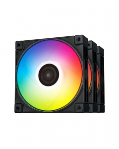 Deepcool FC120-3 IN 1 ház hűtő ventilátor 3db fekete (R-FC120-BKAMN3-G-1)
