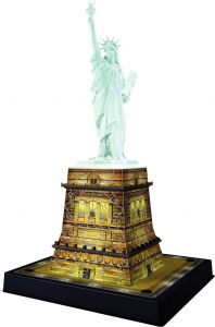 Ravensburger 3D Puzzle Szabadság szobor éjszaka (12596)