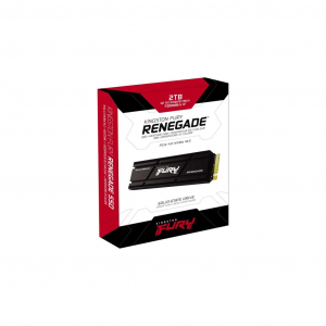 2TB Kingston SSD M.2 Fury Renegade meghajtó hűtőbordával (SFYRDK/2000G)
