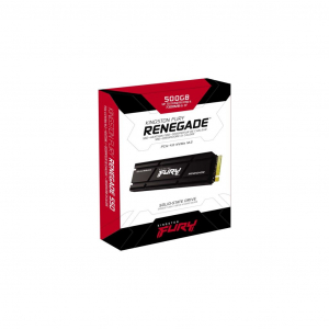 500GB Kingston SSD M.2 Fury Renegade meghajtó hűtőbordával (SFYRSK/500G)
