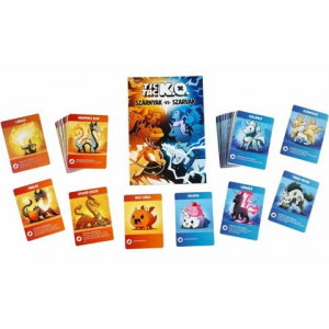 Asmodee Tic Tac K.O.: Szárnyak és szarvak társasjáték (TEE10003)