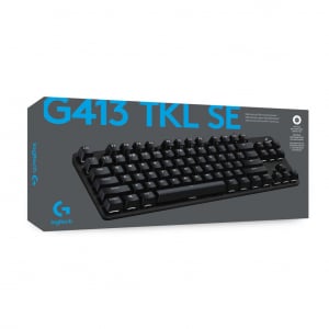 Logitech G413 TKL SE mechanikus Gaming US billentyűzet fekete (920-010446)