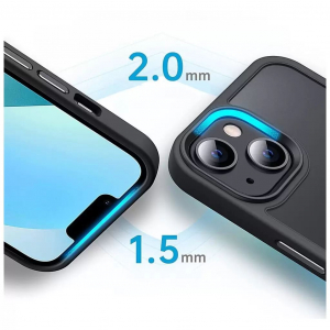 Tech-Protect MAGMAT Magsafe Apple iPhone 14 tok átlátszó fekete(925467)