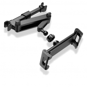 Tech-Protect forgatható/kihajtható autós telefontartó fejtámlára fekete (126249)