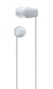Sony WI-C100 Bluetooth mikrofonos f&uuml;lhallgat&oacute; feh&eacute;r (WIC100W.CE7)