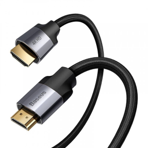 Baseus Enjoyment Series HDMI k&aacute;bel 4K 1.5m fekete sz&uuml;rke (WKSX000213)