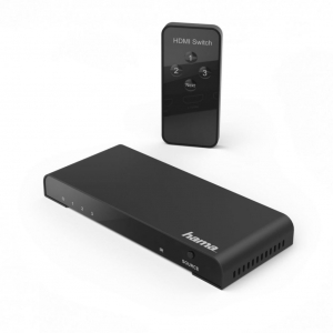 Hama 3 portos 4K HDMI switch (121770)