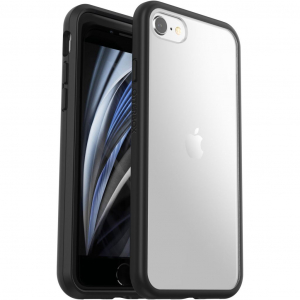 OtterBox React Series iPhone SE (3rd and 2nd gen)/iPhone 8/7 tok átlátszó-fekete (77-80951)
