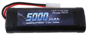 Gens Ace 5000mAh 7.2V NiMH Tamiya akkumulátor (B-5000-7.2V-NiMH-Tam)