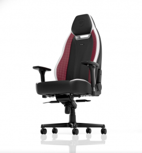 noblechairs LEGEND PU Bőr gaming szék Fekete/Fehér/Piros (NBL-LGD-GER-BWR)
