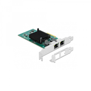 DeLock 89021 2x Gigabit PCIe h&aacute;l&oacute;zati k&aacute;rtya