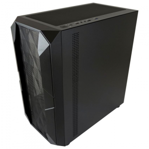 LC Power Gaming 712MB - Polynom_X táp nélküli ablakos M-ATX ház fekete (LC-712MB-ON)