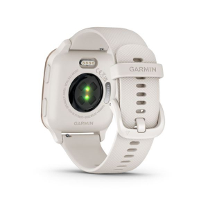 Garmin Venu Sq 2 Music okosóra törtfehér, világosarany kerettel (010-02700-11)