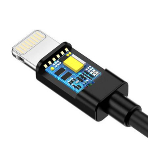 Choetech USB-A - Lightning kábel 1.2m fekete (IP0026)