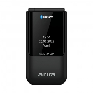 Aiwa FP-24BKMKII Dual-Sim mobiltelefon fekete