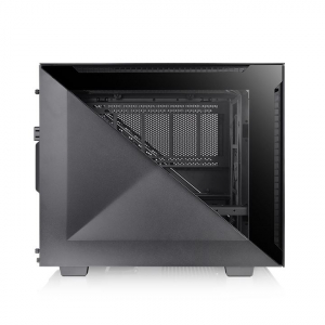 Thermaltake Divider 200 TG táp nélküli ablakos Micro-ATX ház fekete (CA-1V1-00S1WN-00)