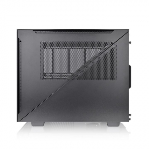Thermaltake Divider 200 TG táp nélküli ablakos Micro-ATX ház fekete (CA-1V1-00S1WN-00)