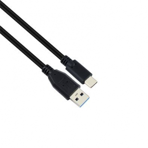 IRIS USB-A - USB Type C 3.1 Gen 1 kábel 1m fekete (CX-140)