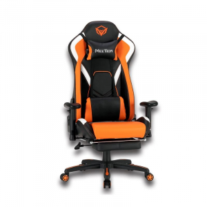 Meetion CHR22 gaming sz&eacute;k fekete-narancs (MT-CHR22BO)