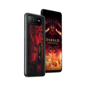 ASUS ROG Phone 6 Diablo Immortal Edition 16GB/512GB Dual-Sim mobiltelefon fekete-piros (AI2201-6B082EU)