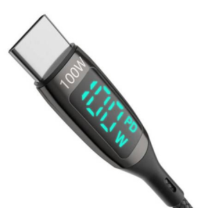 BlitzWolf  BW-TC23 USB-C - USB-C kábel 100W 90cm fekete