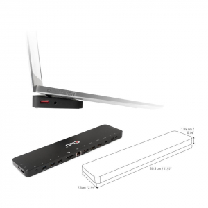 CLUB3D univerz&aacute;lis dokkol&oacute; &aacute;llom&aacute;s USB-C (CSV-1566)