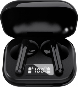 Denver TWE-38 In Ear Bluetooth&reg; Elemt&ouml;lt&eacute;s kijelz&eacute;s fejhallgat&oacute;  fekete (111191120250 )