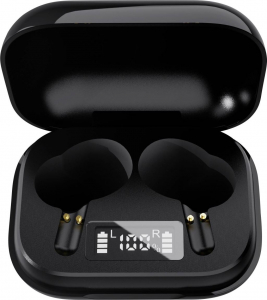 Denver TWE-38 In Ear Bluetooth&reg; Elemt&ouml;lt&eacute;s kijelz&eacute;s fejhallgat&oacute;  fekete (111191120250 )