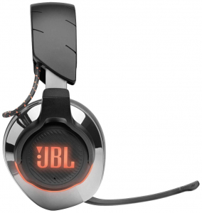 JBL Quantum 810 Gamer Over Ear headset Bluetooth® Fekete Noise Cancelling mikrofon zajelnyomás Headset (JBLQ810WLBLK)