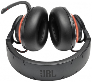 JBL Quantum 810 Gamer Over Ear headset Bluetooth® Fekete Noise Cancelling mikrofon zajelnyomás Headset (JBLQ810WLBLK)