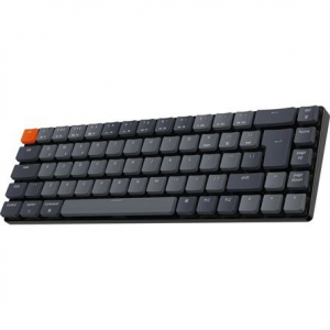 Keychron K7 Gateron RGB Backlight ISO vezet&eacute;k n&eacute;lk&uuml;li angol gaming Hot-swap Gateron Optical Blue mechanikus billentyűzet (K7-E2-UK)