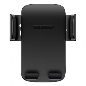 Baseus Easy Control Clamp Autós telefontartó tapadókoronggal fekete (SUYK020001)