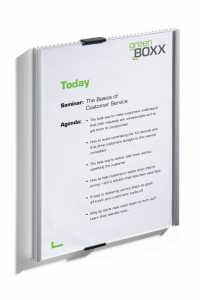 Durable ir&aacute;ny&iacute;t&oacute;t&aacute;bla INFO SIGN A4 &aacute;ll&oacute; ez&uuml;stsz&iacute;nű (480623)